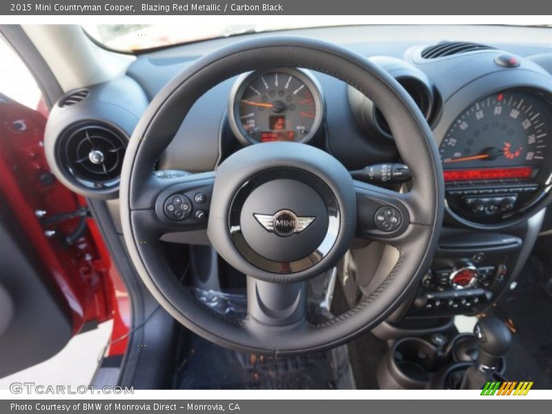 Blazing Red Metallic / Carbon Black 2015 Mini Countryman Cooper