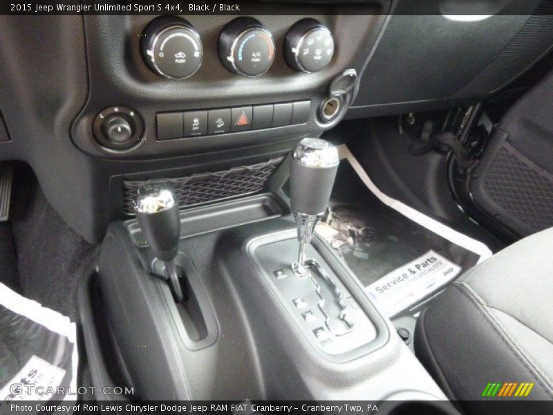 Black / Black 2015 Jeep Wrangler Unlimited Sport S 4x4