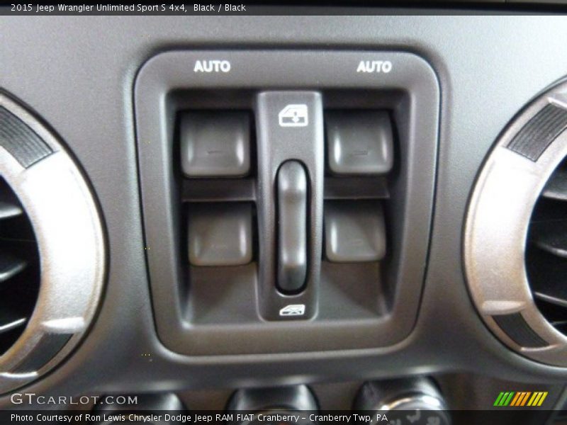 Black / Black 2015 Jeep Wrangler Unlimited Sport S 4x4