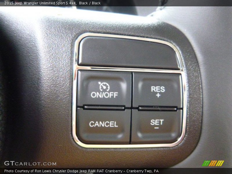 Black / Black 2015 Jeep Wrangler Unlimited Sport S 4x4