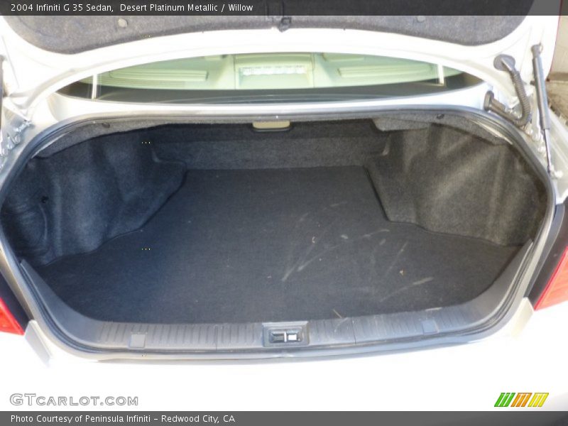 Desert Platinum Metallic / Willow 2004 Infiniti G 35 Sedan