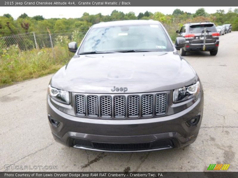 Granite Crystal Metallic / Black 2015 Jeep Grand Cherokee Altitude 4x4