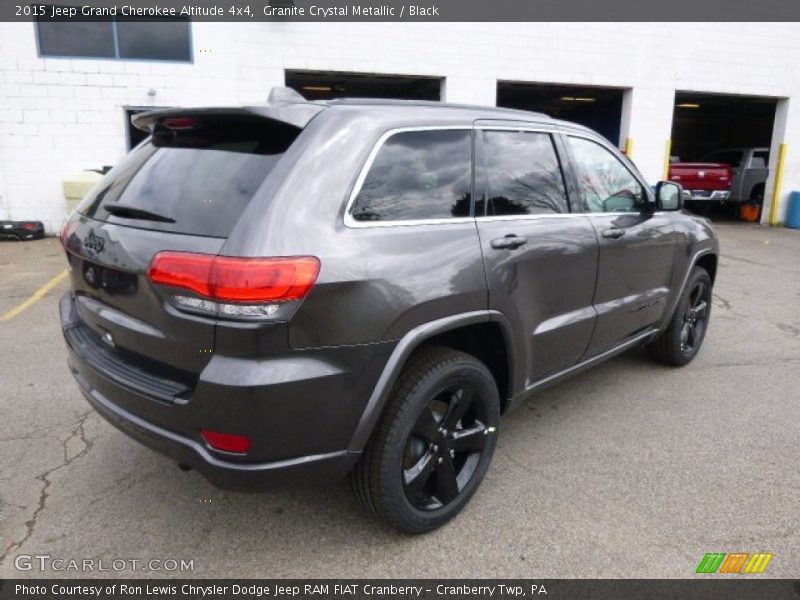 Granite Crystal Metallic / Black 2015 Jeep Grand Cherokee Altitude 4x4