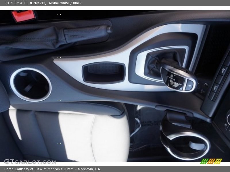 Alpine White / Black 2015 BMW X1 sDrive28i