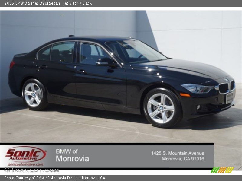 Jet Black / Black 2015 BMW 3 Series 328i Sedan