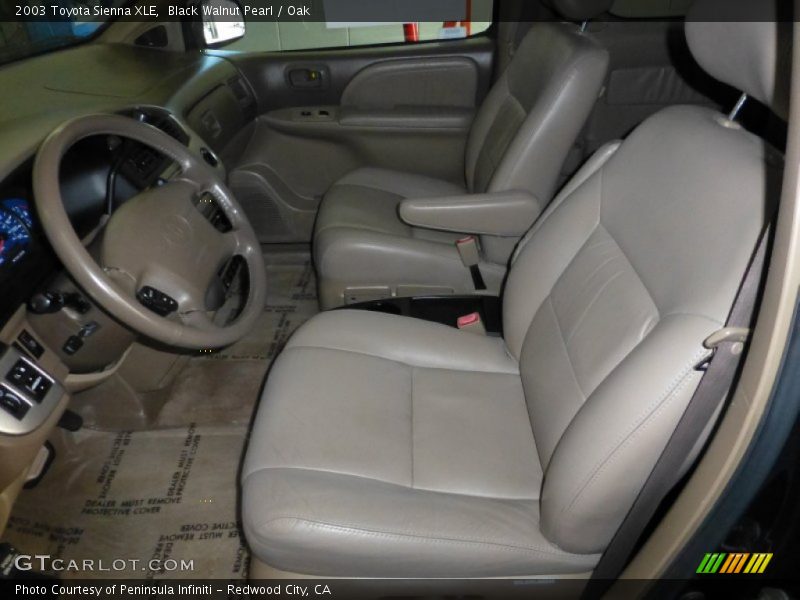 Black Walnut Pearl / Oak 2003 Toyota Sienna XLE