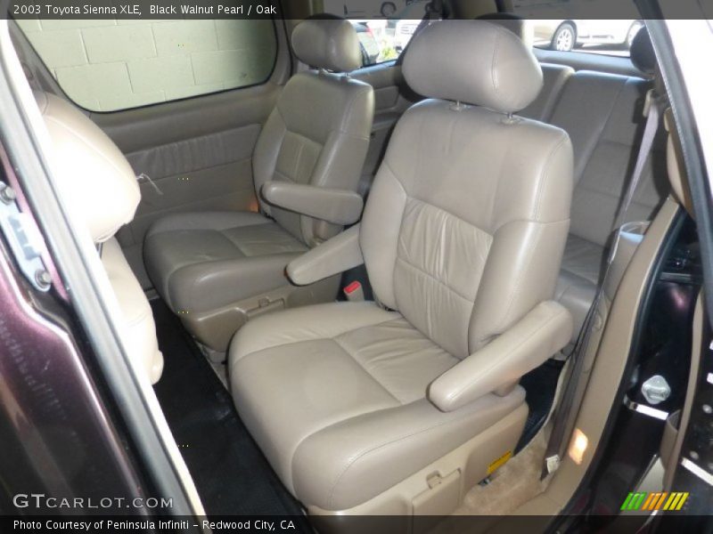 Black Walnut Pearl / Oak 2003 Toyota Sienna XLE
