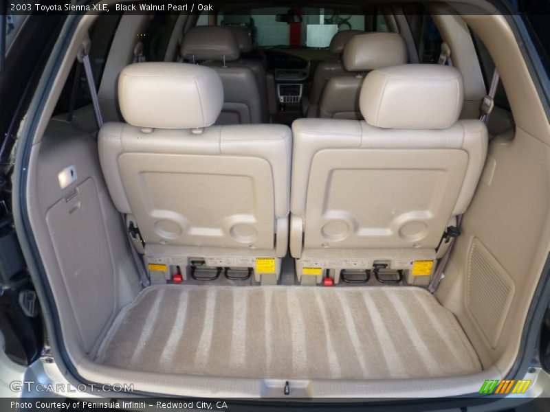 Black Walnut Pearl / Oak 2003 Toyota Sienna XLE