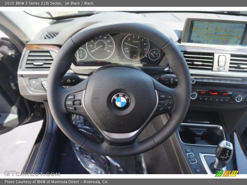 Jet Black / Black 2015 BMW 3 Series 328i Sedan