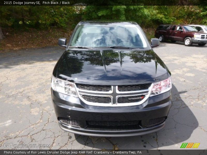 Pitch Black / Black 2015 Dodge Journey SE