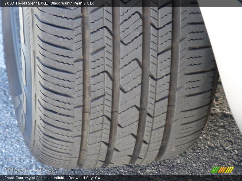 Black Walnut Pearl / Oak 2003 Toyota Sienna XLE