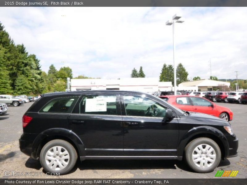 Pitch Black / Black 2015 Dodge Journey SE