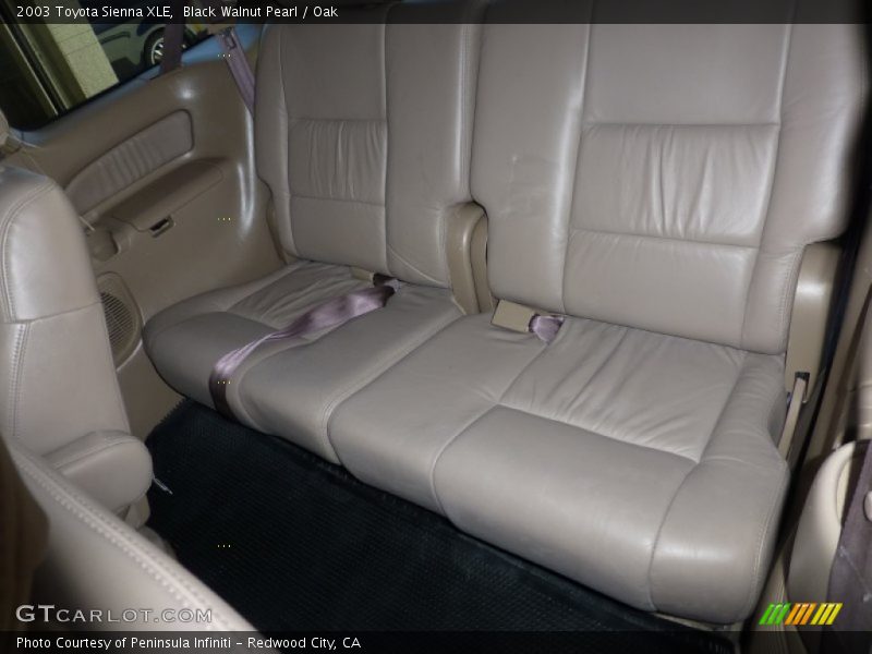 Black Walnut Pearl / Oak 2003 Toyota Sienna XLE