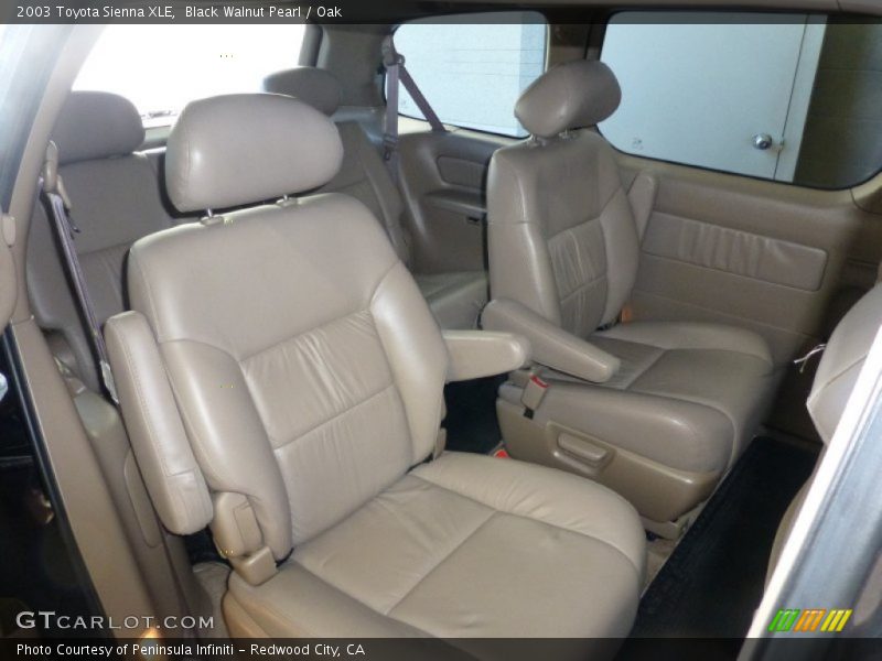 Black Walnut Pearl / Oak 2003 Toyota Sienna XLE