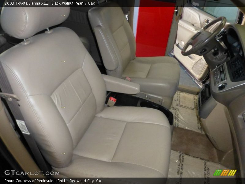 Black Walnut Pearl / Oak 2003 Toyota Sienna XLE