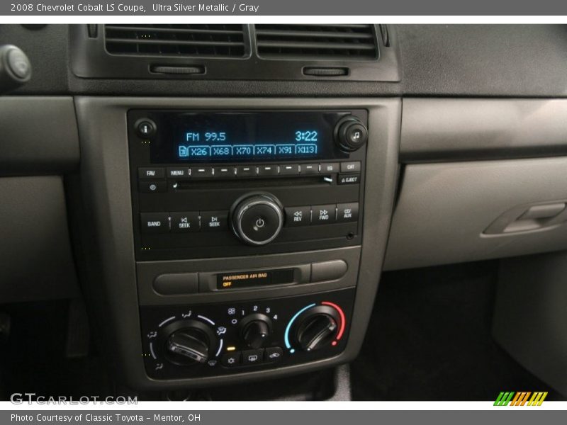 Ultra Silver Metallic / Gray 2008 Chevrolet Cobalt LS Coupe