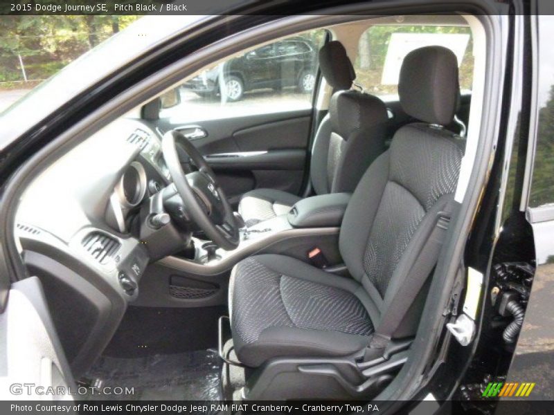 Pitch Black / Black 2015 Dodge Journey SE