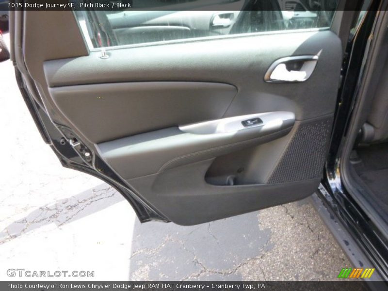 Pitch Black / Black 2015 Dodge Journey SE