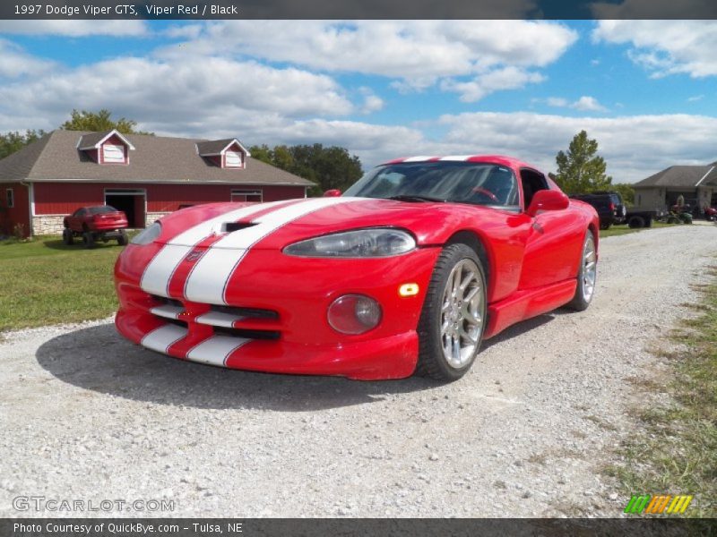 Viper Red / Black 1997 Dodge Viper GTS