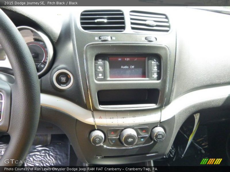 Pitch Black / Black 2015 Dodge Journey SE