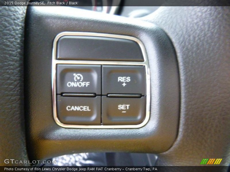 Pitch Black / Black 2015 Dodge Journey SE