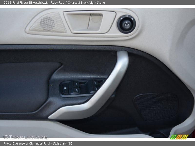 Ruby Red / Charcoal Black/Light Stone 2013 Ford Fiesta SE Hatchback