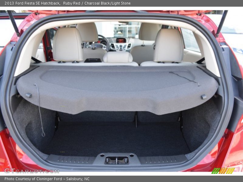 Ruby Red / Charcoal Black/Light Stone 2013 Ford Fiesta SE Hatchback