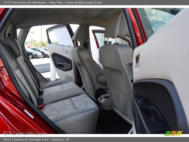 Ruby Red / Charcoal Black/Light Stone 2013 Ford Fiesta SE Hatchback