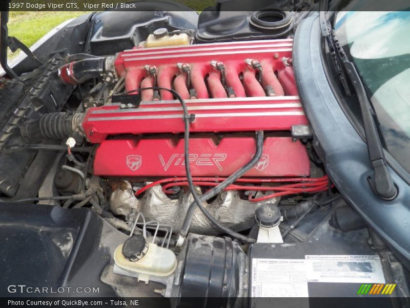 Viper Red / Black 1997 Dodge Viper GTS