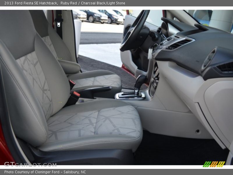 Ruby Red / Charcoal Black/Light Stone 2013 Ford Fiesta SE Hatchback