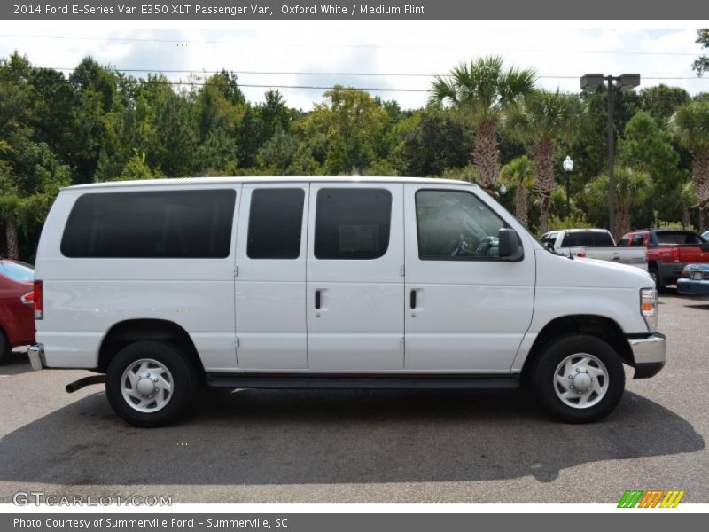 Oxford White / Medium Flint 2014 Ford E-Series Van E350 XLT Passenger Van