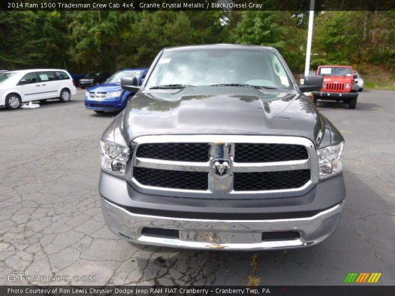 Granite Crystal Metallic / Black/Diesel Gray 2014 Ram 1500 Tradesman Crew Cab 4x4