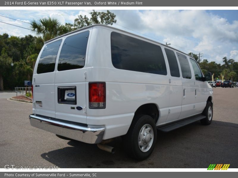 Oxford White / Medium Flint 2014 Ford E-Series Van E350 XLT Passenger Van