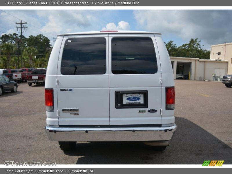 Oxford White / Medium Flint 2014 Ford E-Series Van E350 XLT Passenger Van