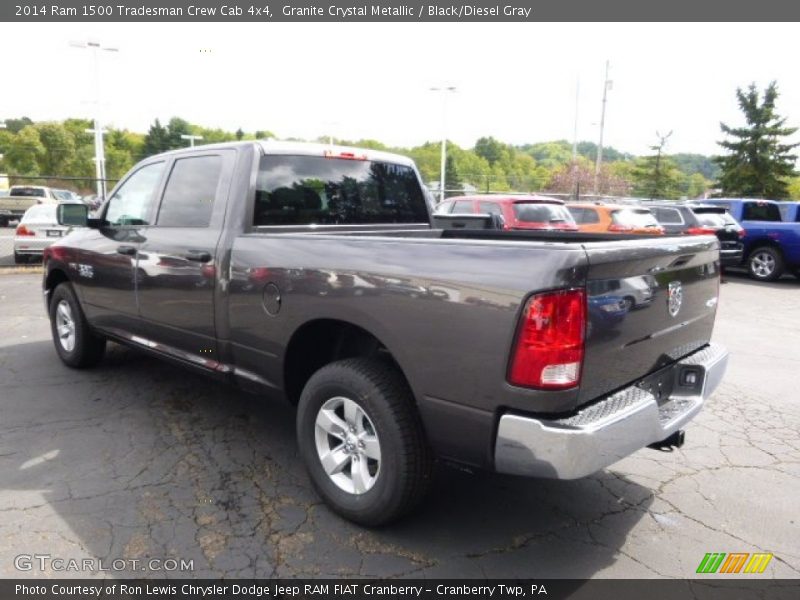 Granite Crystal Metallic / Black/Diesel Gray 2014 Ram 1500 Tradesman Crew Cab 4x4