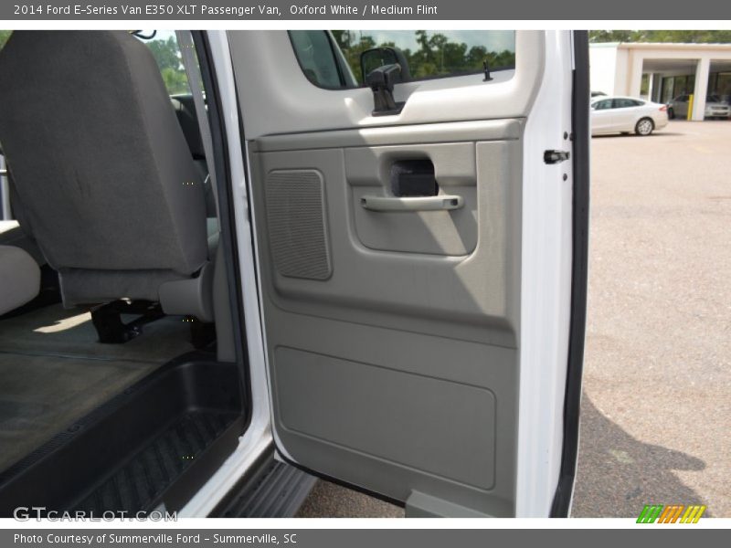 Oxford White / Medium Flint 2014 Ford E-Series Van E350 XLT Passenger Van