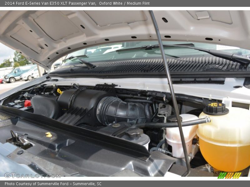 Oxford White / Medium Flint 2014 Ford E-Series Van E350 XLT Passenger Van