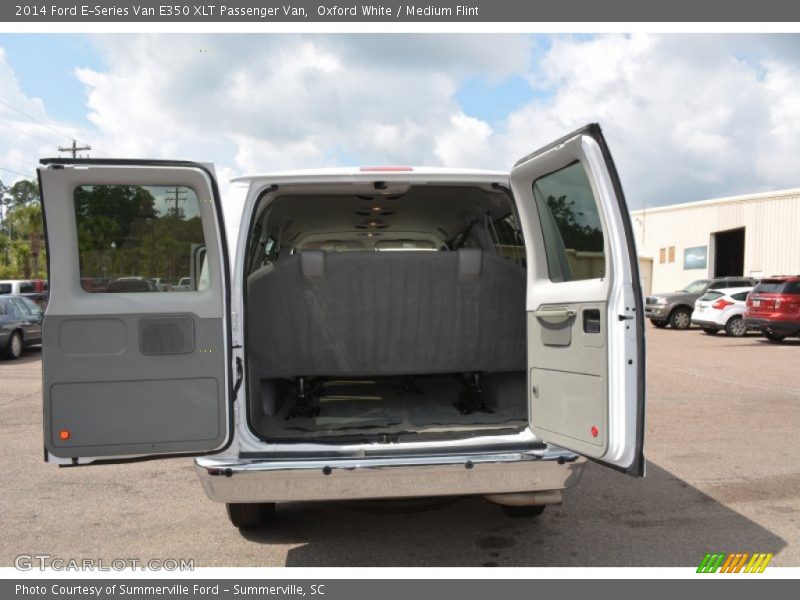 Oxford White / Medium Flint 2014 Ford E-Series Van E350 XLT Passenger Van