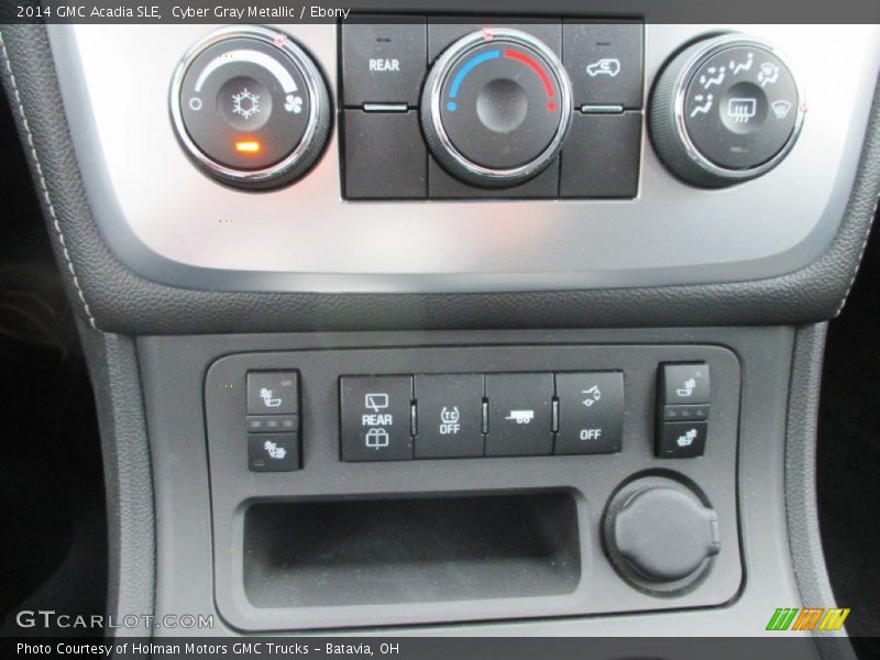 Cyber Gray Metallic / Ebony 2014 GMC Acadia SLE