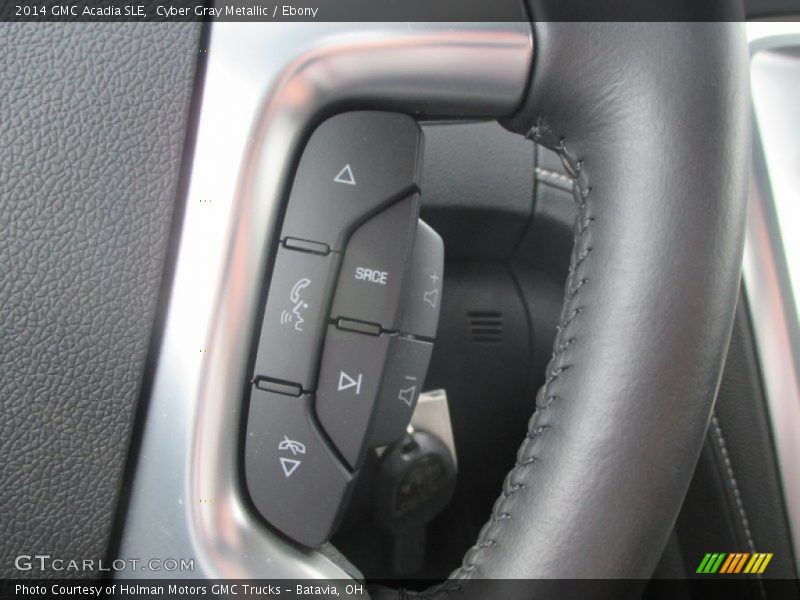 Cyber Gray Metallic / Ebony 2014 GMC Acadia SLE
