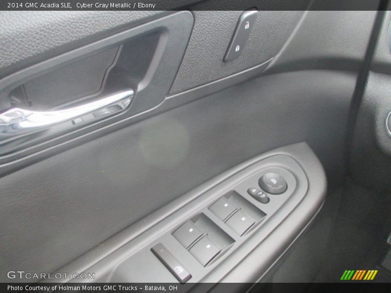 Cyber Gray Metallic / Ebony 2014 GMC Acadia SLE