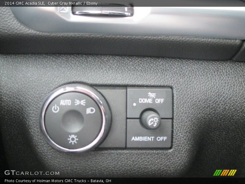 Cyber Gray Metallic / Ebony 2014 GMC Acadia SLE