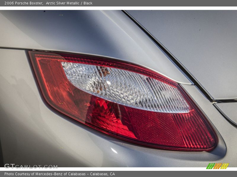 Arctic Silver Metallic / Black 2006 Porsche Boxster