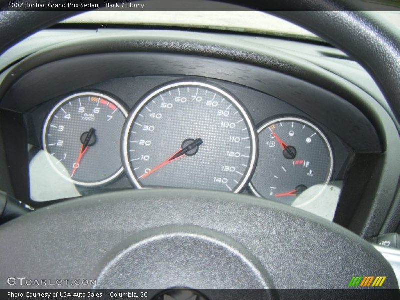 Black / Ebony 2007 Pontiac Grand Prix Sedan