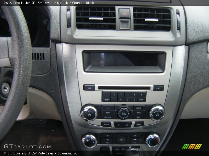 Smokestone Metallic / Charcoal Black 2010 Ford Fusion SE