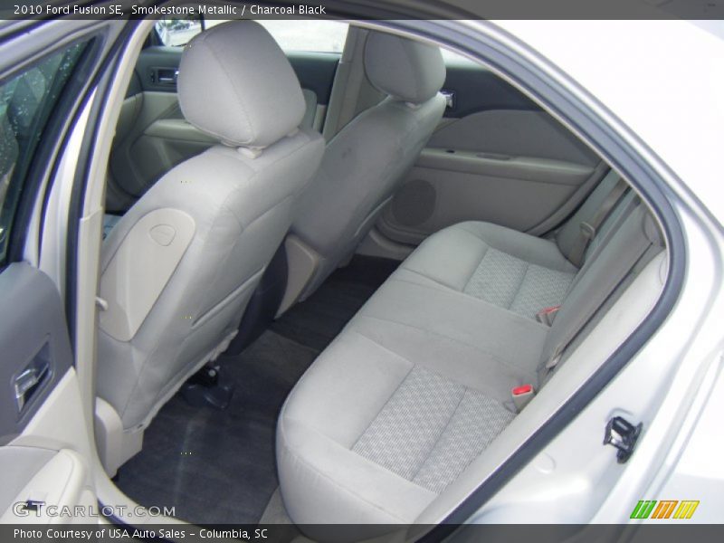Smokestone Metallic / Charcoal Black 2010 Ford Fusion SE