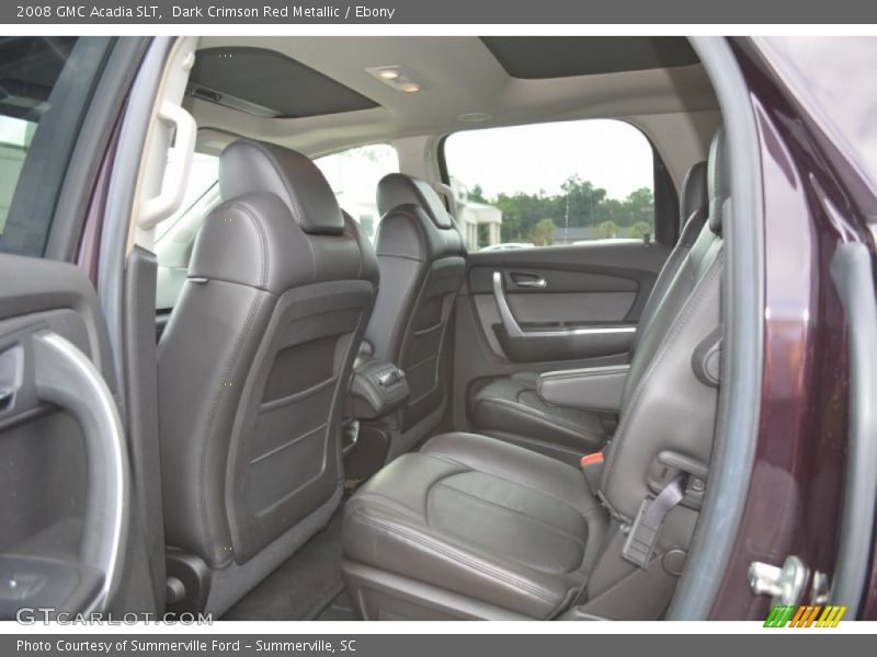Dark Crimson Red Metallic / Ebony 2008 GMC Acadia SLT