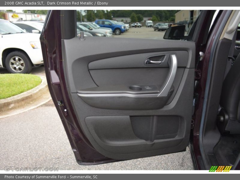 Dark Crimson Red Metallic / Ebony 2008 GMC Acadia SLT