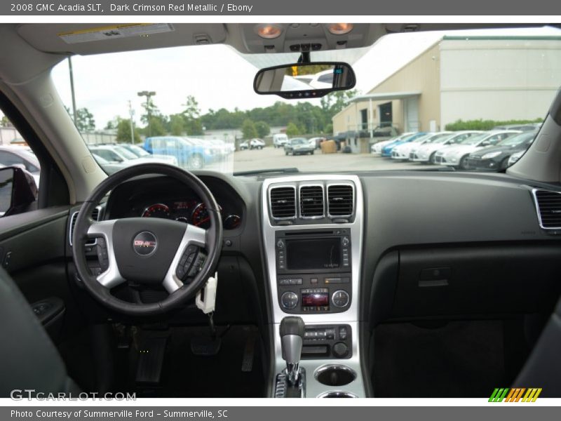 Dark Crimson Red Metallic / Ebony 2008 GMC Acadia SLT