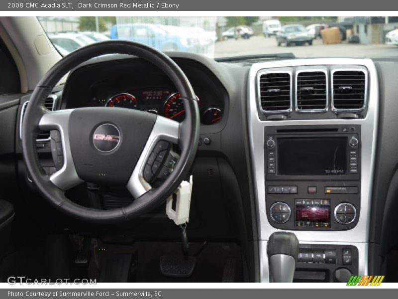 Dark Crimson Red Metallic / Ebony 2008 GMC Acadia SLT